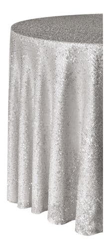 HARMONY silver round sequin layout