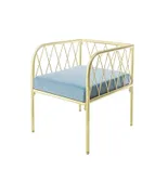 One-seating bench LIEPA in blue #107