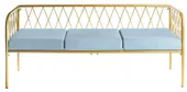 Soft bench LIEPA in blue #107