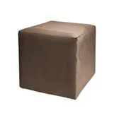 ARNO medium cube pouf, chocolate #114