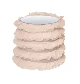 RUFFLES TABLE medium with mirrored top #815