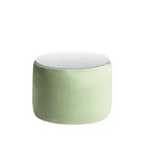 Small NORMAN TABLE with mirrored top, light fern #334