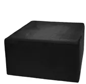 Cube pouf ARNO large, black #112