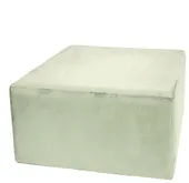 Cube pouf ARNO large, fern #108