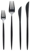 Black BAKER cutlery, set of 4