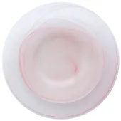 Pink NUAGE plate, set of 2