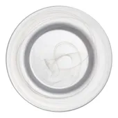 Silver AQUARELLE dining plate