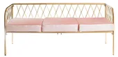 Soft bench LIEPA in pink #110