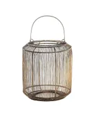 STILLER gold cylinder candleholder