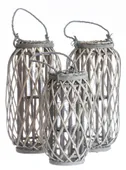 BARROS boho lanterns, set of 3