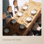ORANGE PATTERN package — for 8 guests