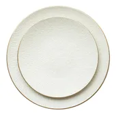 White BRUKS plate, set of 2