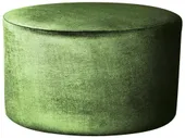 Large round NORMAN pouf, ice green #315