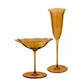 Caramel MUSSET glass, set of 2