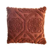 BONCHE boho red cushion