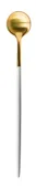 White-gold BAKER ice cream spoon
