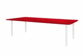 MOTIF KIDS rectangular table with ICE RED VELVET top #322