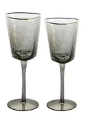 Smoke EVANS wine glass set
