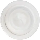 NUAGE white & silver plates, set of 2