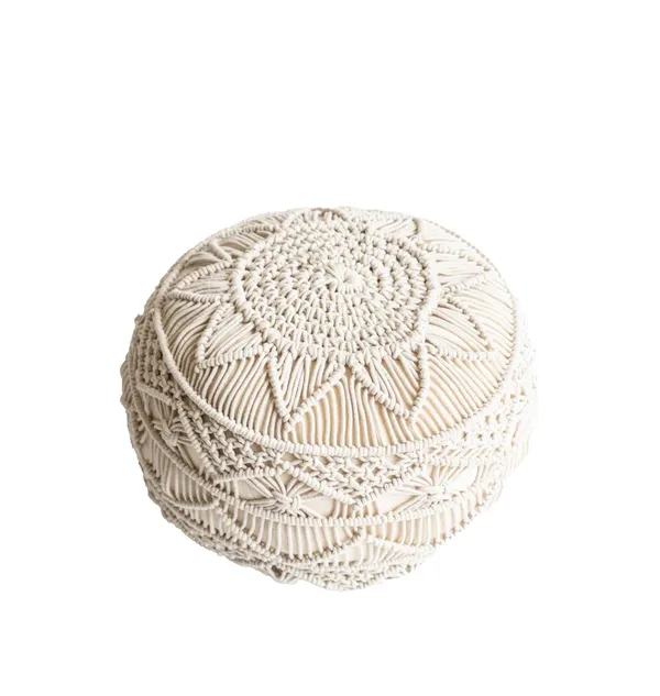 Boho pouf round TUCCHI