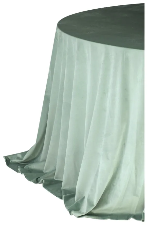 Round tablecloth LARGO in mint #440