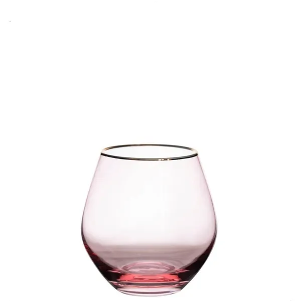 Pink ALONSO water glass