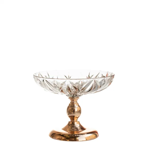 LEMAN crystal wide tall bowl