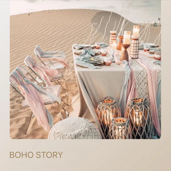 BOHO STORY package — for 6 guests