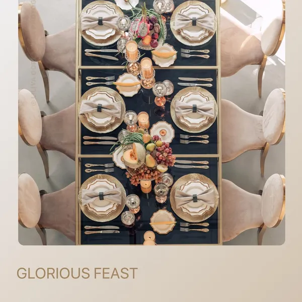 GLORIOUS FEAST package — for 8 guests