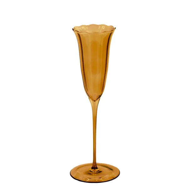 Caramel MUSSET flute glass