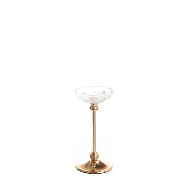 LEMAN crystal small tall bowl