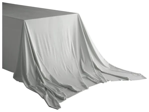 LARGO XL pearl grey rectangular tablecloth #104