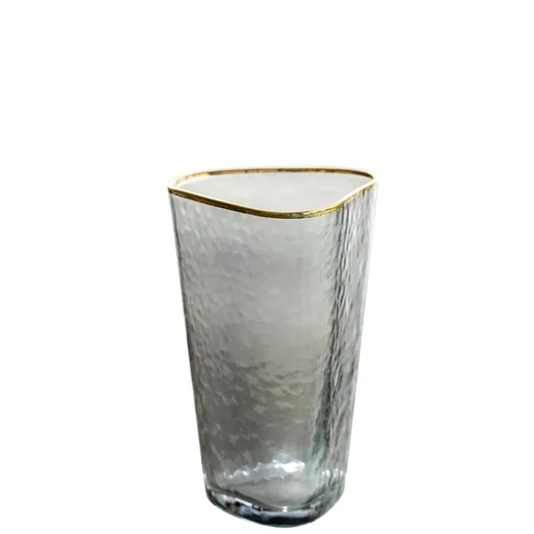 Smoke EVANS highball with gold rim