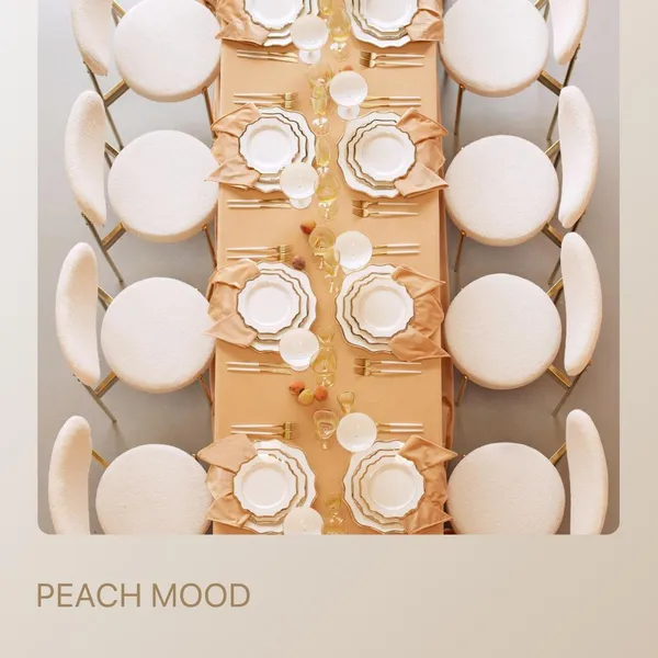 PEACH MOOD package — for 8 guests