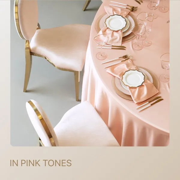 IN PINK TONES package — for 6 guests