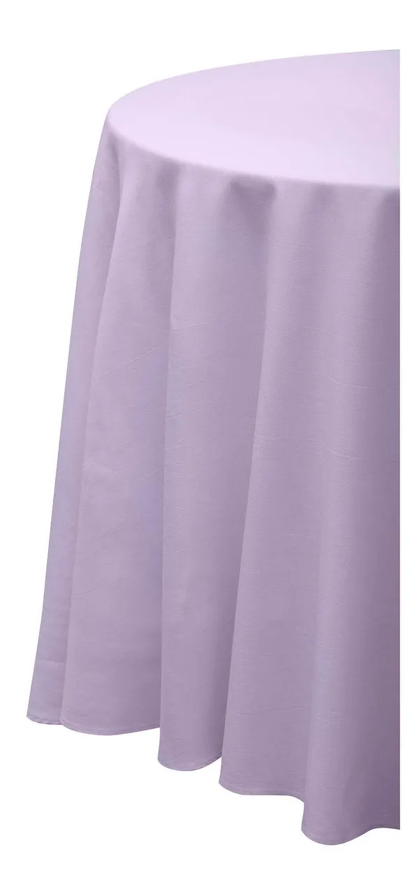 Round tablecloth RONDO in lilac #548