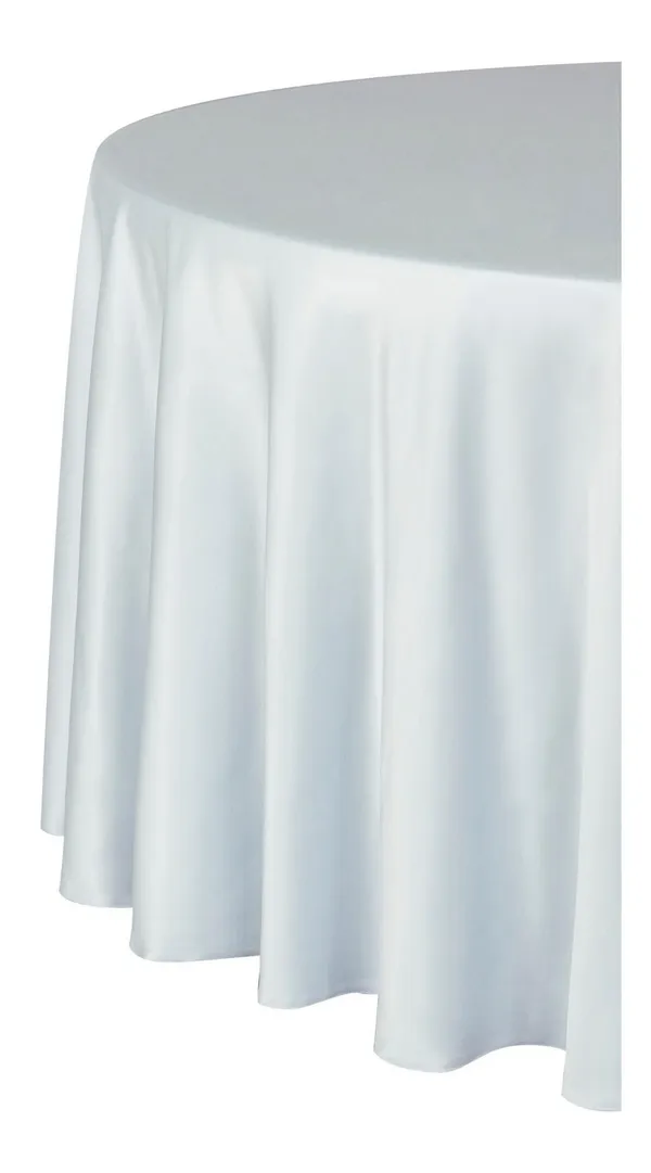 Round tablecloth ACCORD in steel-gray #203