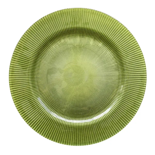 Green CABALLE charger plate
