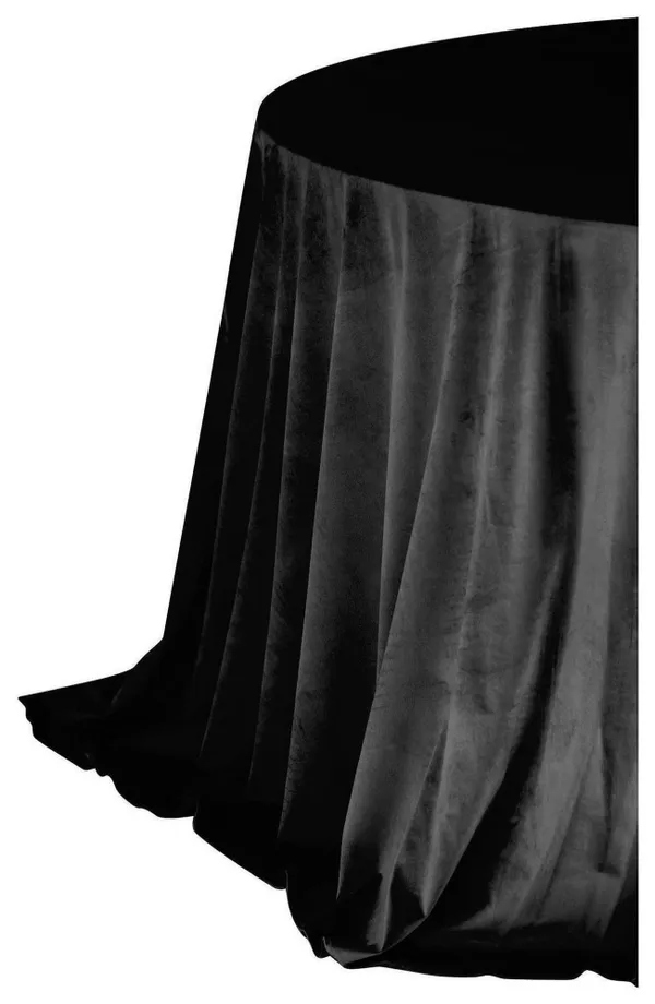Round tablecloth LARGO in black #112