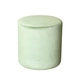 Medium round NORMAN pouf, light fern #334