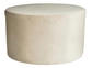 Large round NORMAN pouf, beige #403